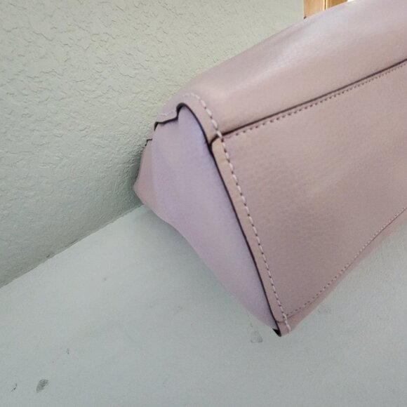 Euc Coach Derby Pink Leather Shoulder Bag Tote Purse - Picture 11 of 13